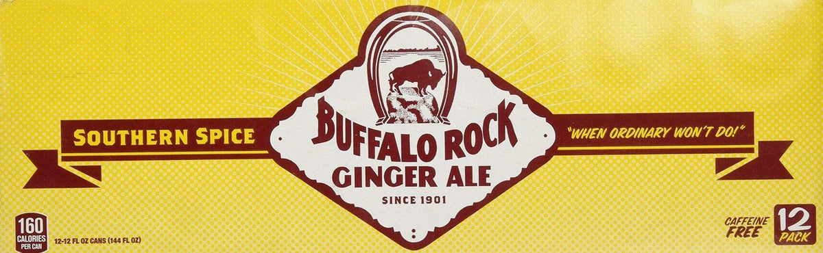Buffalo Rock Ginger Ale (12 Count, 12 Fl Oz Each)