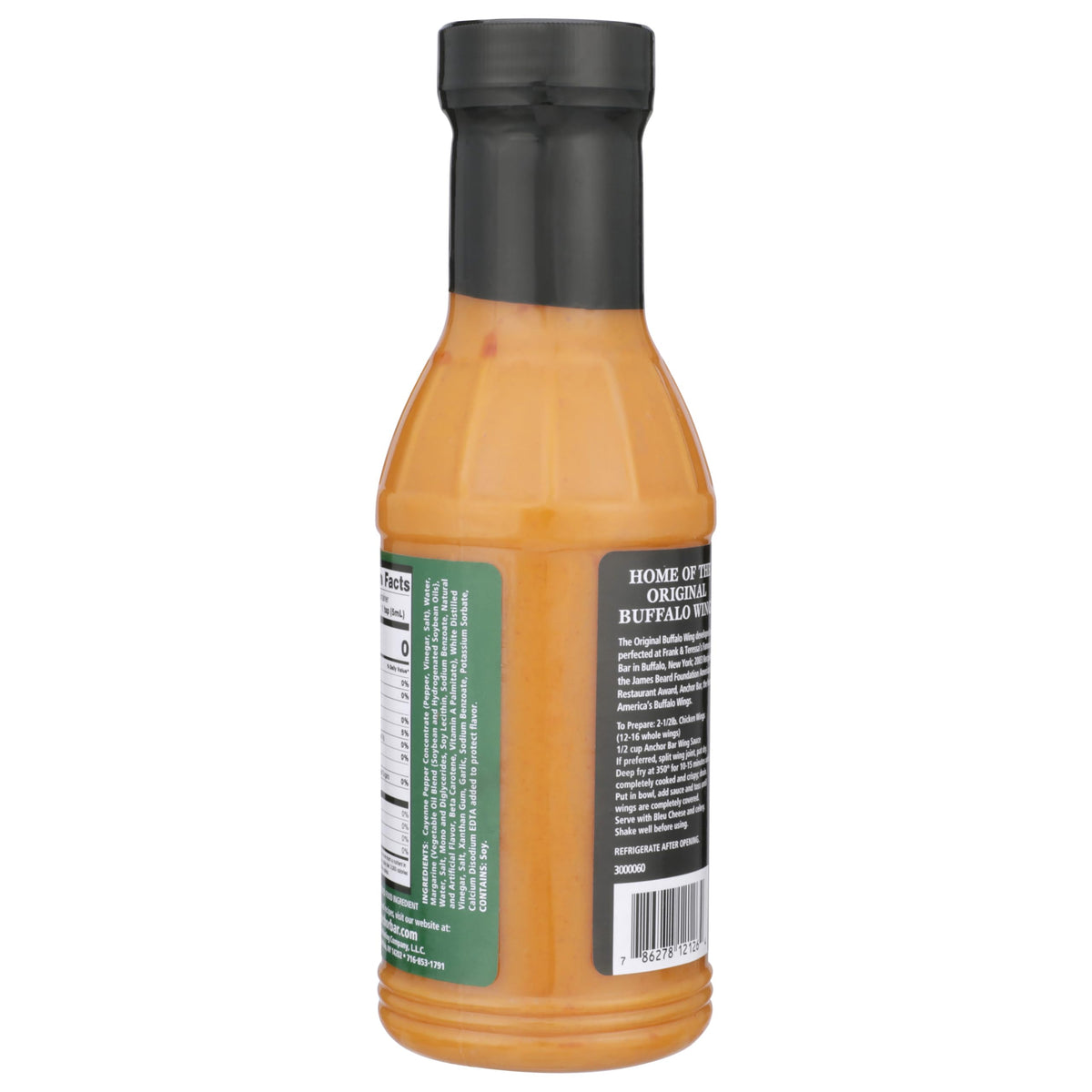 Anchor Bar Original Buffalo Wing Sauce, Medium Recipe - Authentic Buffalo Flavor, Award-Winning Original Wing Sauce, 12 oz [Pack of 3]