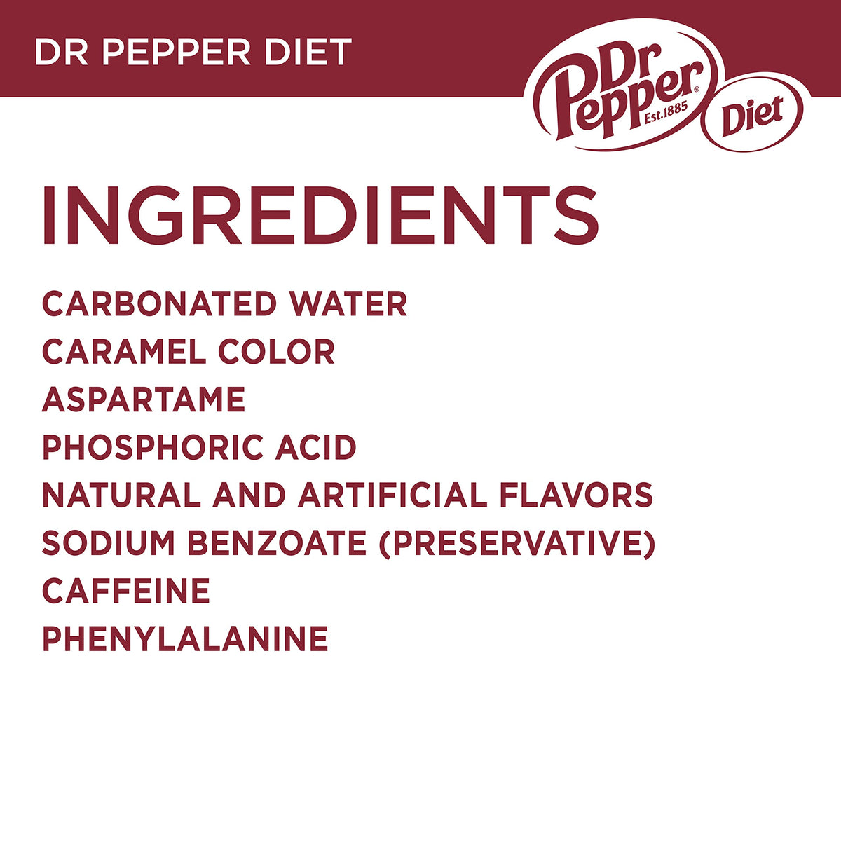 DIET DR PEPPER - MINI CANS, 7.5 OZ, 6 PK