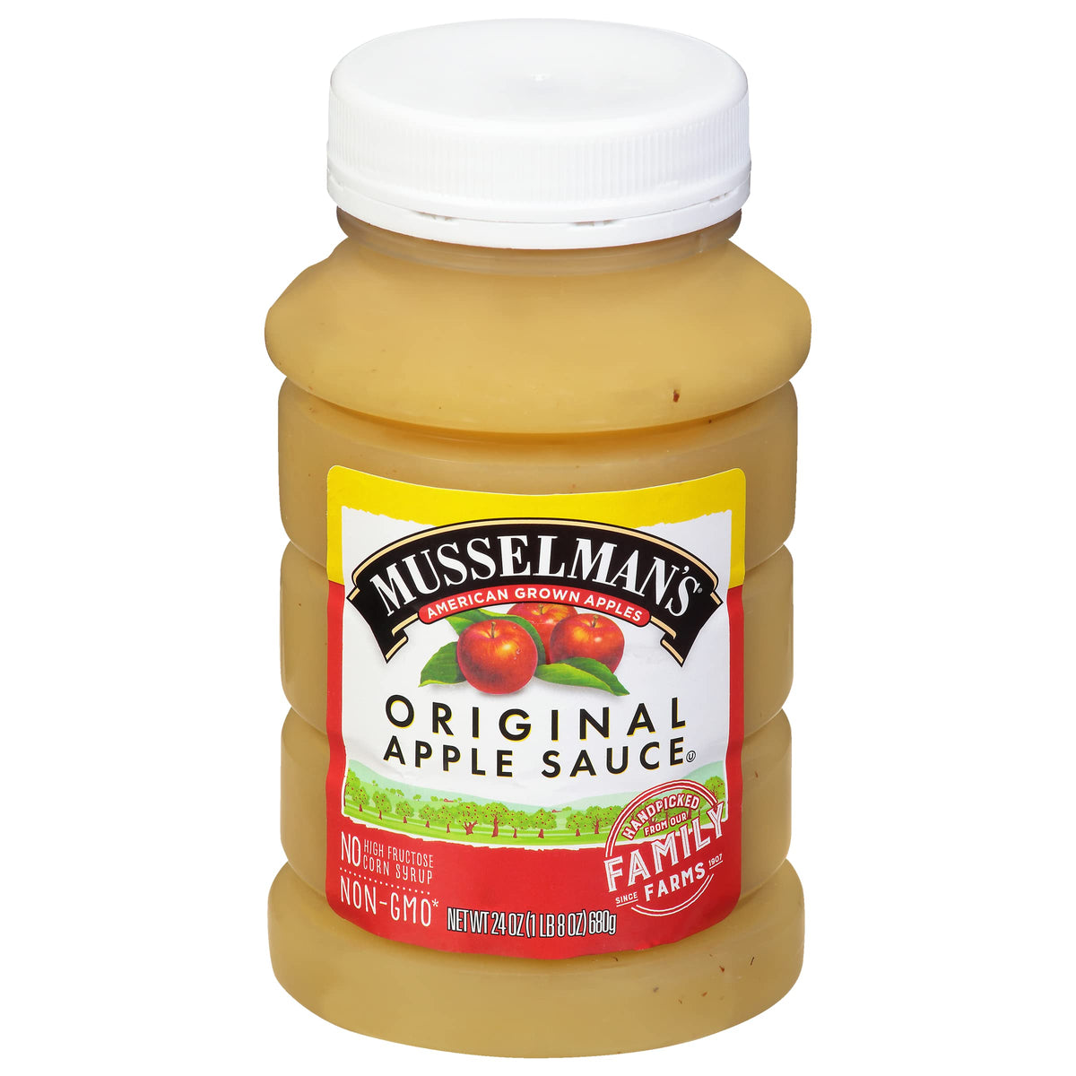 Musselman's Original Applesauce 24 oz (Pack of 12)