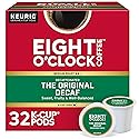 Eight O'Clock Coffee The Original Decaf, Single-Serve Keurig K-Cup Pods, Medium Roast Coffee Pods, 1 Count (Pack of 32)