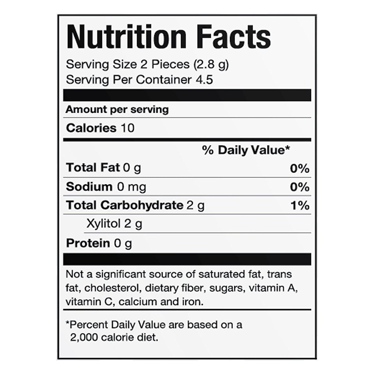 Pur Gum Cinnamon, 9 Pcs