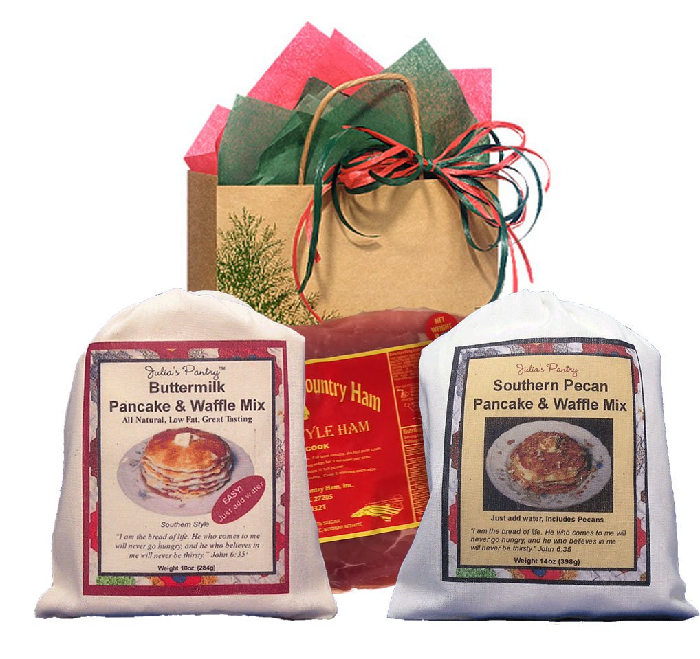 NC Country Ham and Buttermilk and Pecan Pancake Mix Gift Trio