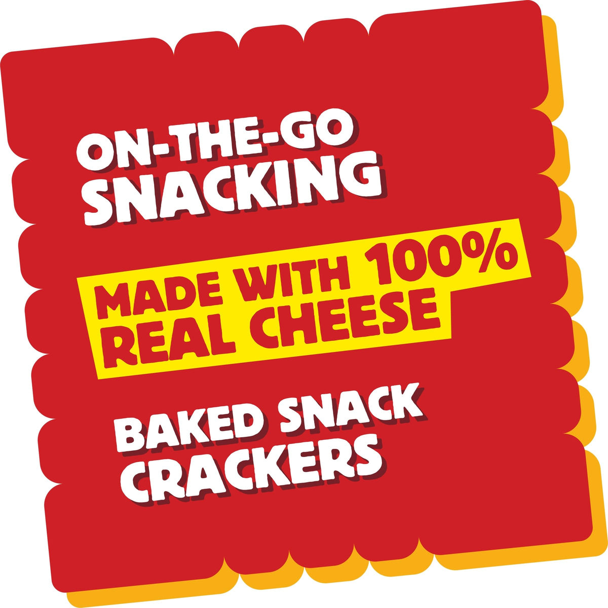Cheez-It Cheese Crackers, Baked Snack Crackers, Lunch Snacks, Original, 30oz Box (30 Packs)