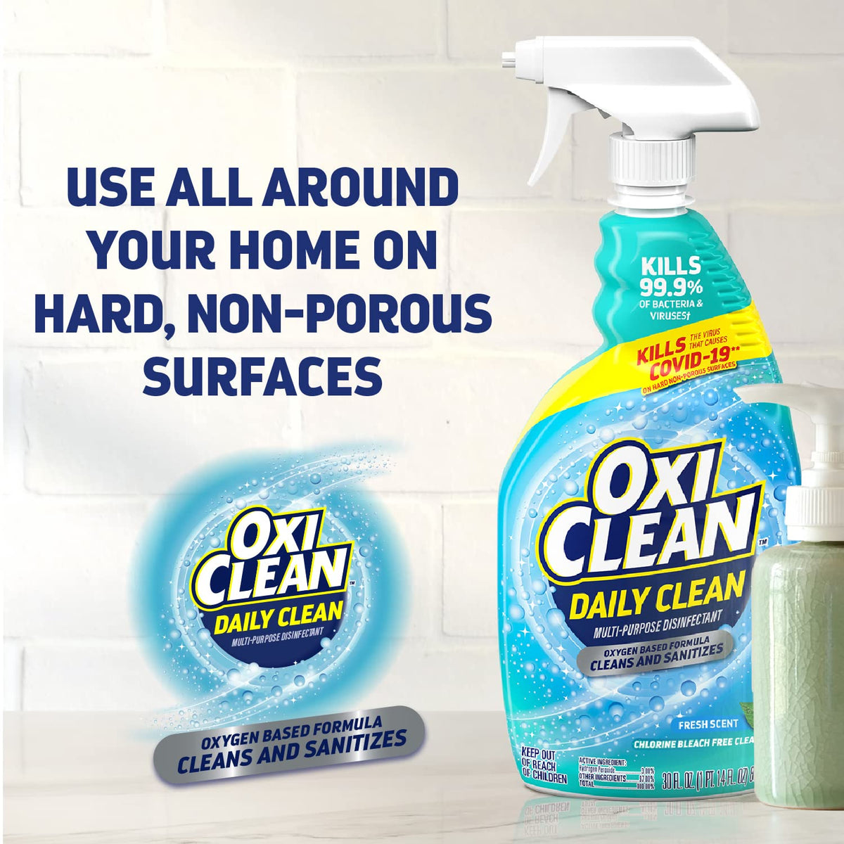 OxiClean Daily Clean Multi-Purpose Disinfectant, 30 oz