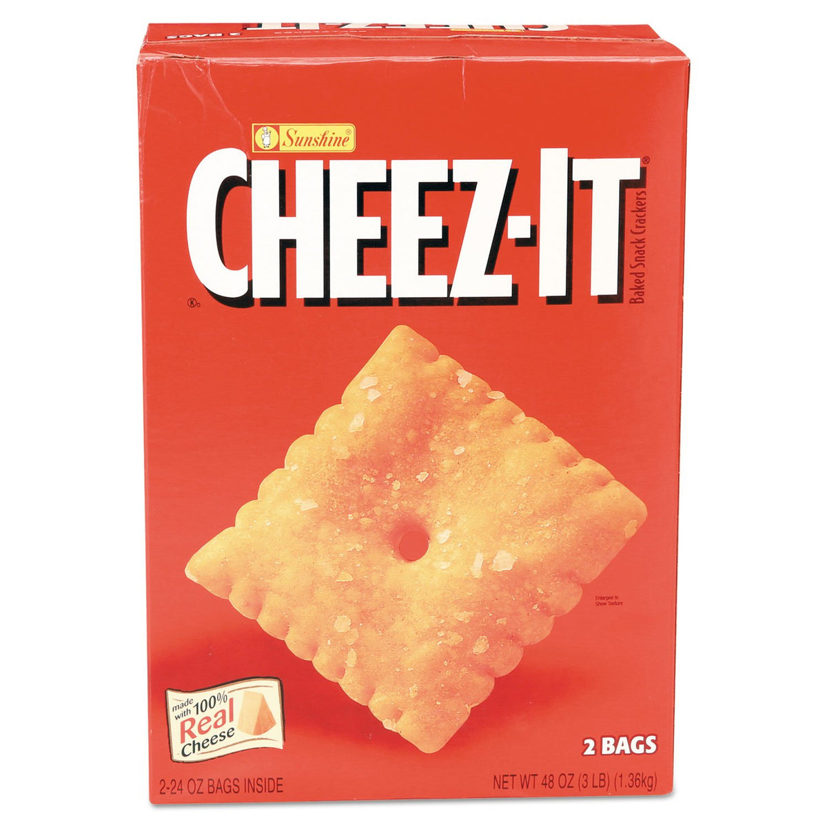 SUNSHINE 827695 Cheez-it Crackers, 48 oz Box