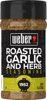 Weber Roasted Garlic & Herb Seasoning, 5.5 oz
