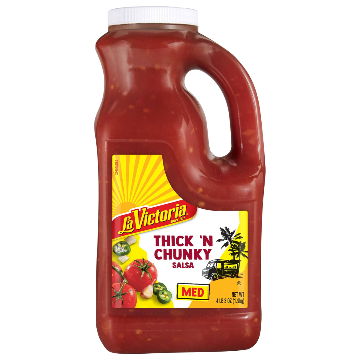 LA VICTORIA Thick 'N Chunky Salsa Medium, 67 ounce
