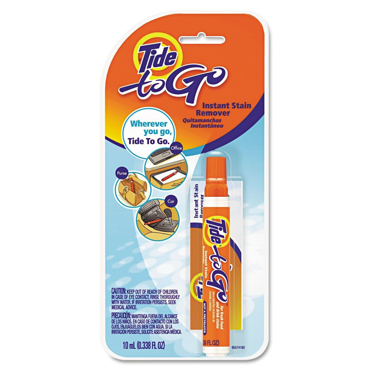 Tide to Go Instant Stain Remover 0.34 oz (Pack of 12)