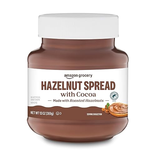 Amazon Grocery, Hazelnut Spread With Cocoa, 13 Oz