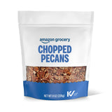 Amazon Grocery, Chopped Pecans, 8 Oz (Previously Happy Belly, Packaging May Vary)