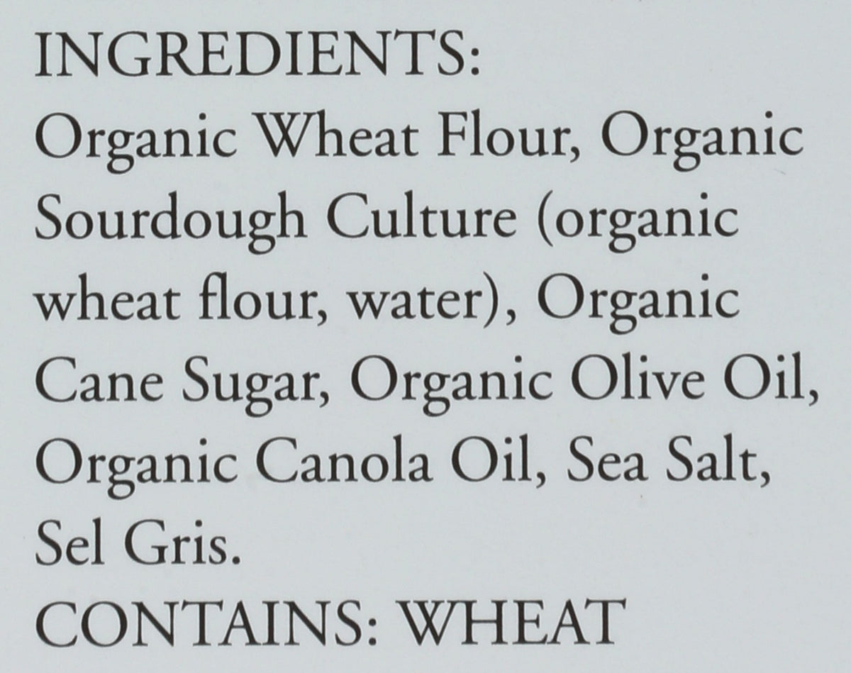 Rustic Bakery, Flatbread Sel Gris Organic, 6 Ounce