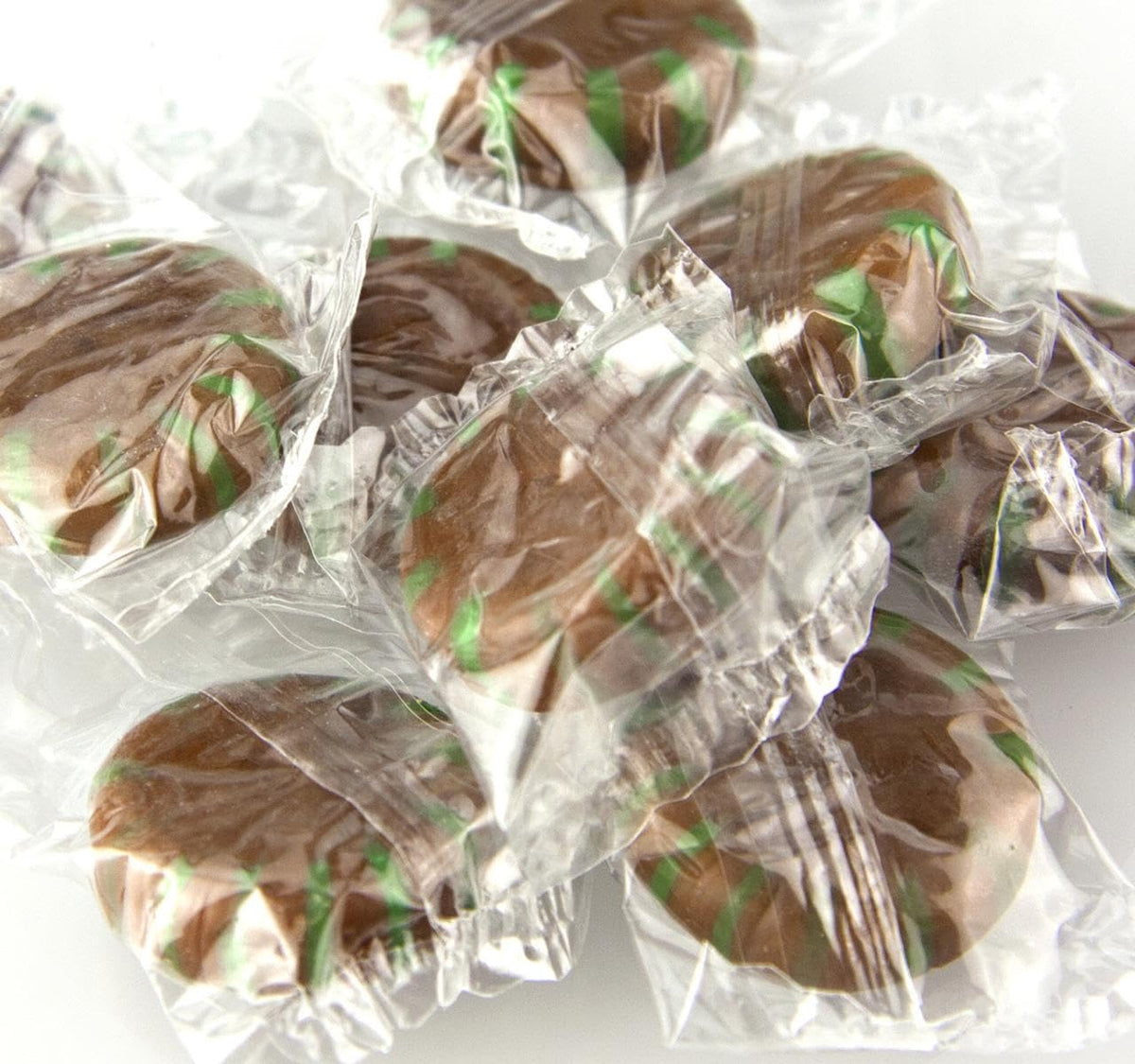 Chocolate Starlight Mints - Individually Wrapped Hard Candy, 1 lb Bulk Bag - Rich Flavor - Perfect for Offices, Parties, Candy Bowls & Events