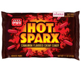 DOUzzle Kosher, Hot Sparx Red Cinnamon Candy Sticks, Chewy Candies (1 Pack) Party Favor, Goodie Bag & Pinata Filler - Gluten & Nut Free