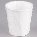 TableTop King 10 oz. White Individually Wrapped Paper Hot Cup - 480/Case