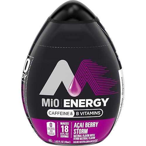 MIO Energy Liquid Enhancer Acai Berry Storm 1.62 Ounce (PACK - 6)