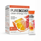 Pureboost Sugar-Free Clean Energy Booster Drink Mix, Citrus Sunrise 30ct