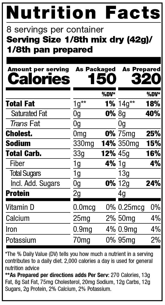 Pamela's Products Gluten Free Cornbread and Muffin Mix - 12 oz - 2PC