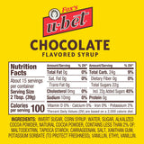 FOX’S U-BET Syrup Bottle - Brooklyn Original Since 1900, Thick, No High Fructose Corn Syrup, Kosher Certified, Fat Free, For Egg Creams, Coffee