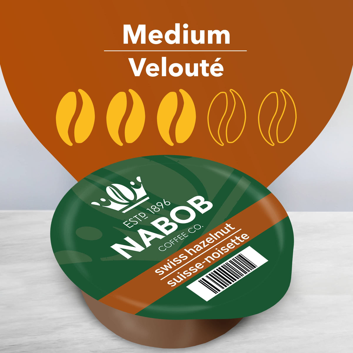 Tassimo Nabob Swiss Hazelnut Coffee - 14 T Discs / Servings