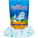Bag of Narwhal Farts Blue Raspberry Cotton Candy, 1 pack / 3 ounces