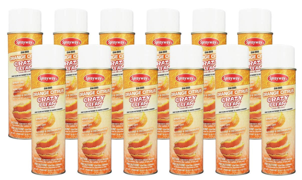 Sprayway SW985 Orange Citrus Crazy Clean, 19oz (985)