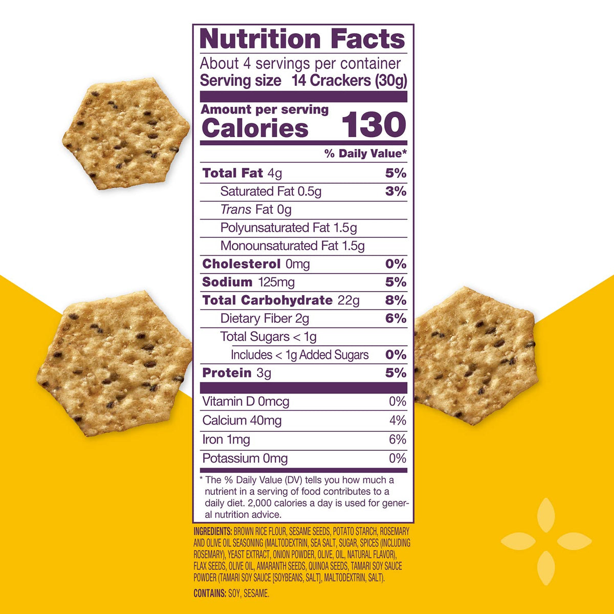 Crunchmaster Cracker Mutisd Rsmry Ooil 4 OZ