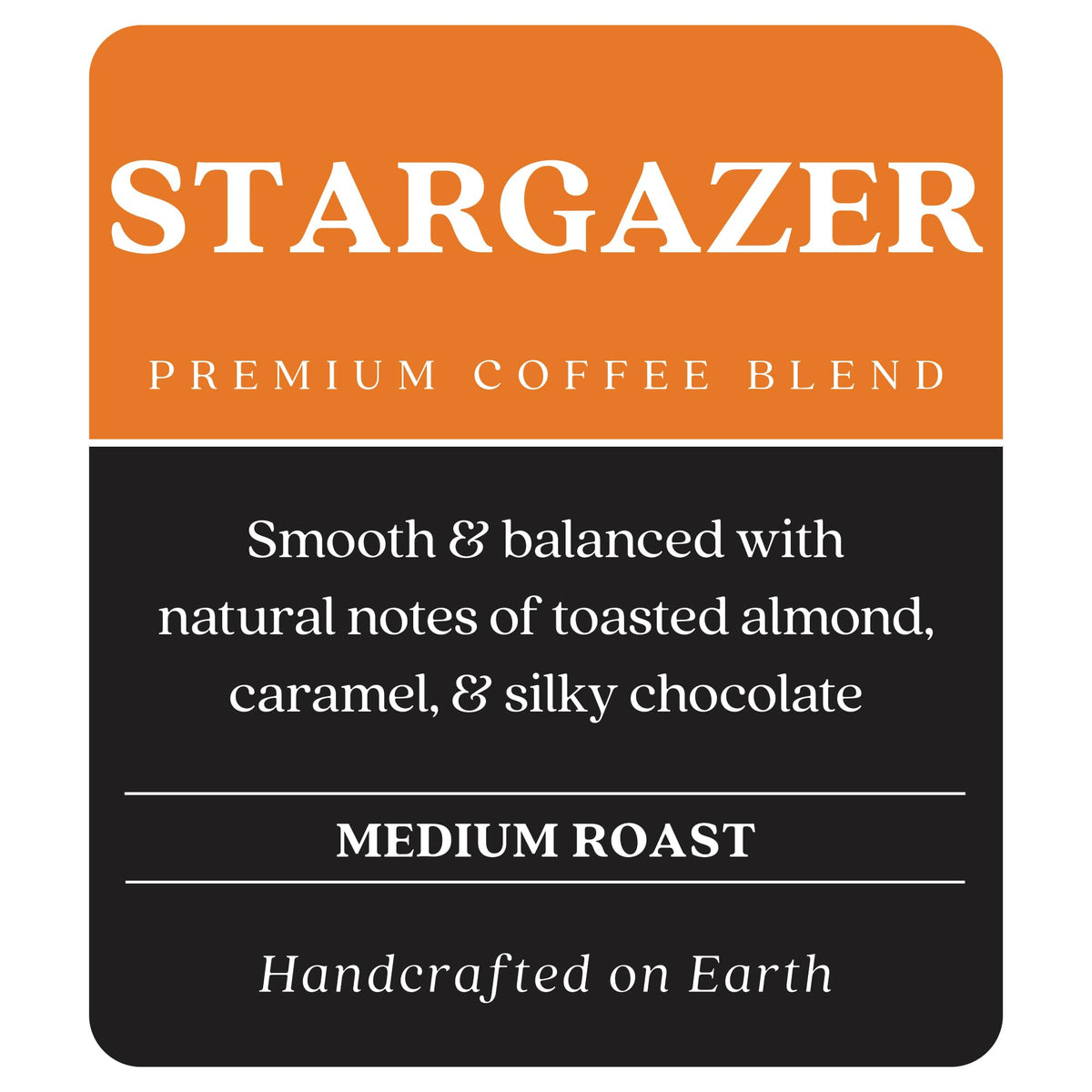 Copper Moon Medium Roast Ground Coffee, Stargazer Blend, 12 Oz