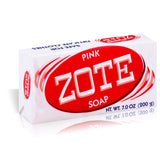 Zote Laundry Soap Bar Pink 4 Bars 7.0 Ounce Each