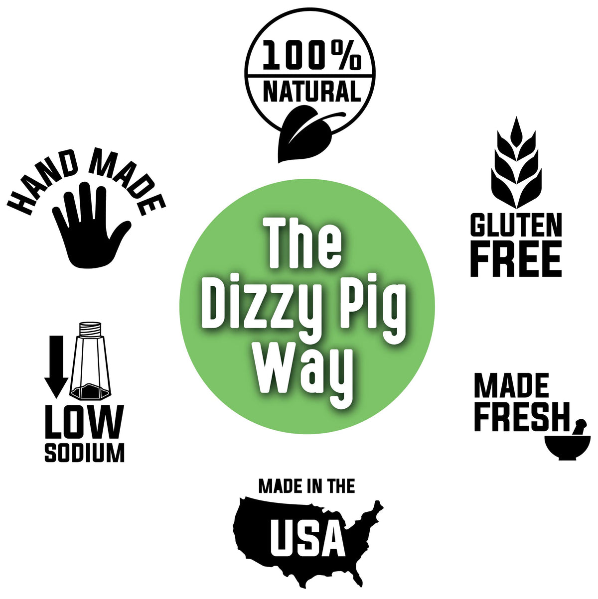 Dizzy Pig Wonder Bird Poultry Seasoning Rub (8oz Shaker) - Seasons 30+lbs of Food - Hand Made in the USA - MSG Free, Gluten Free