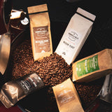 Fresh Roasted Coffee - Whole beans - Dark Roasted from Colombia - Single Origin Farm - 1 Lb coffee - Saxonville Mills Cafe