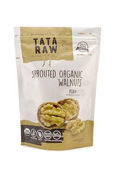 TATA RAW - Sprouted Organic Walnuts - PLAIN. Nothing added -5 lb. Soaked & Air dried SUPER QUALITY. Raw. Alive. Activated. Fresh…