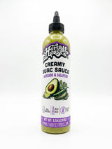 Humble House - Creamy Guac Sauce with Real Avocado & Jalapeño, No Oil No Gums Vegan Condiment, Gluten-Free Preservative-Free Avocado Sauce, (1 pack