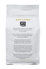 Utica Coffee Roasting Co. House Blend| Specialty Medium Roasted Ground Coffee | 16 OZ Reclosable Bag