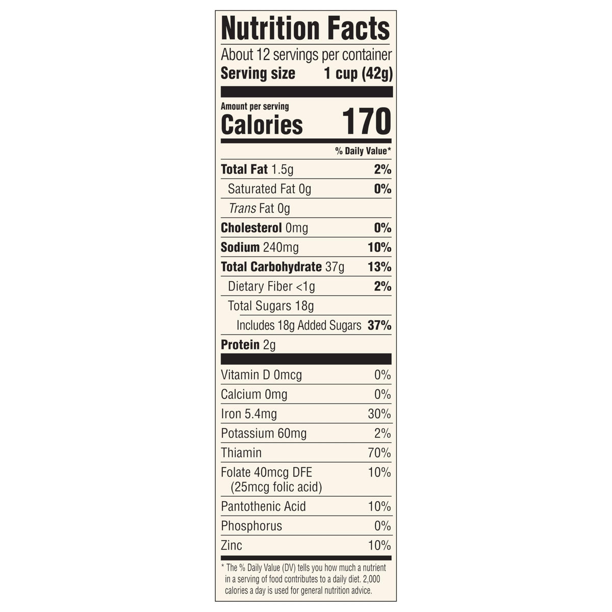 Mom's Best Crispy Cocoa Rice Cereal, Chocolatey Breakfast Cereal Made with Real Cocoa, Natural Flavor, No High-Fructose Corn Syrup, No Artificial