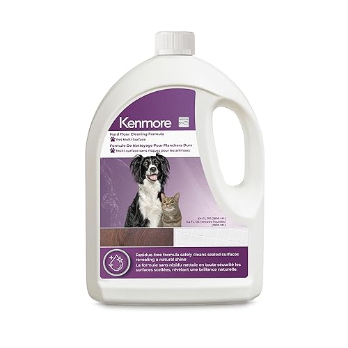 Kenmore KS1020 Pet Multi-Surface Hard Floor Cleaning Formula, 64 fl oz, Designed for hardwood, tile, laminate, and vinyl floors