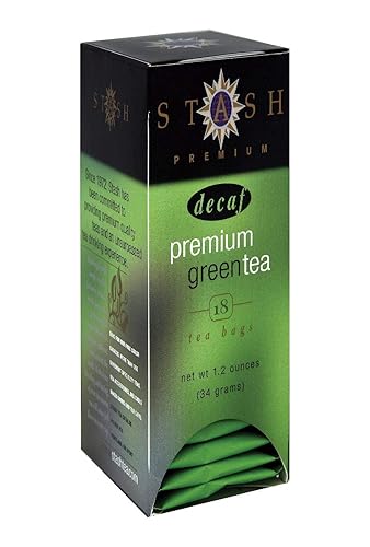STASH TEA Decaf Premium Green Tea Bags, 18 CT