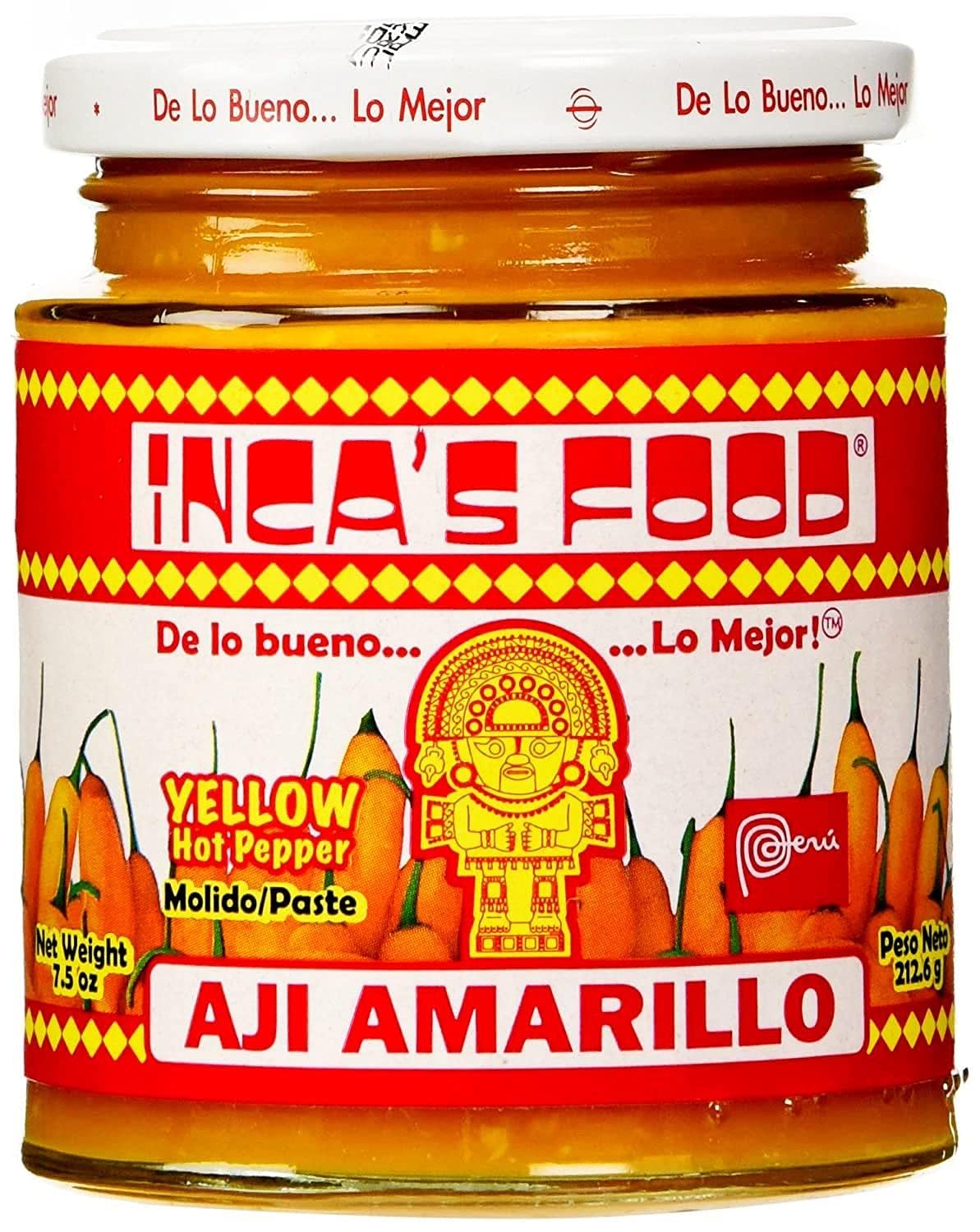 Inca's Food Aji Amarillo Yellow Hot Pepper Paste - 7.5 oz