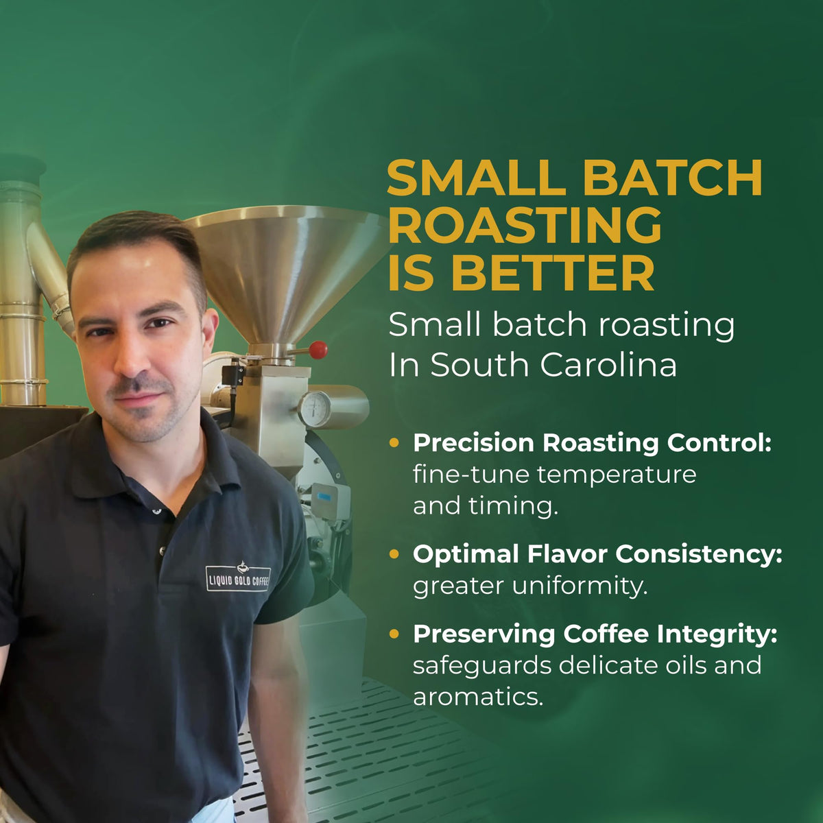 Coffee from Mexico, Medium Roast Whole Beans, by Liquid Gold Coffee, 1 Bag (12 OZ) (340 Grams), Single Origin Specialty Coffee, 100% Arabica , Local