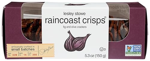Raincoast Crisps, Crisps Fig Olive, 5.3 Ounce