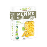 Big Green Organic Food- Organic Millet Penne, Gluten-Free, Lectin-Free, Non-GMO, Vegan, Wheat and Rice Alternative, 8.8oz (5)