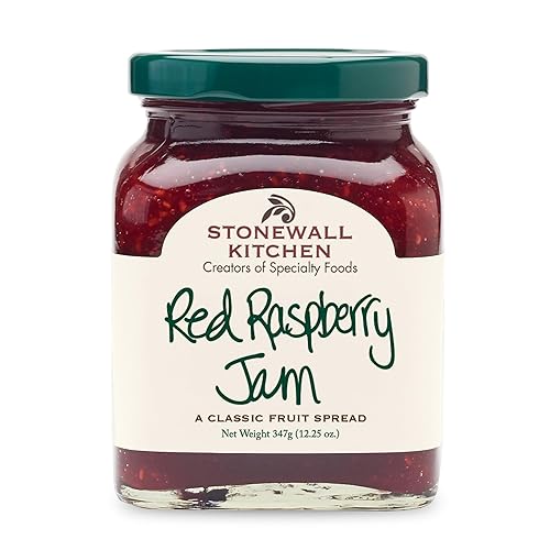 Stonewall Kitchen, non GMO, Red Raspberry Jam, 12.5 oz. Jar, Made in the USA