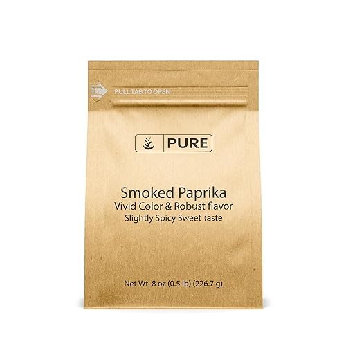 Pure Original Ingredients Smoked Paprika (8 oz) Spice & Seasoning, Smoky, & Mildly Spicy Flavor