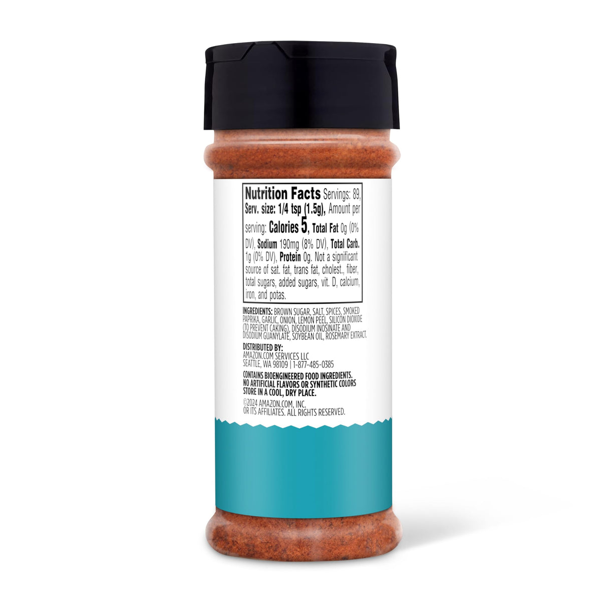 Amazon Grocery, Pork Rub & Seasoning, 4.76 Oz