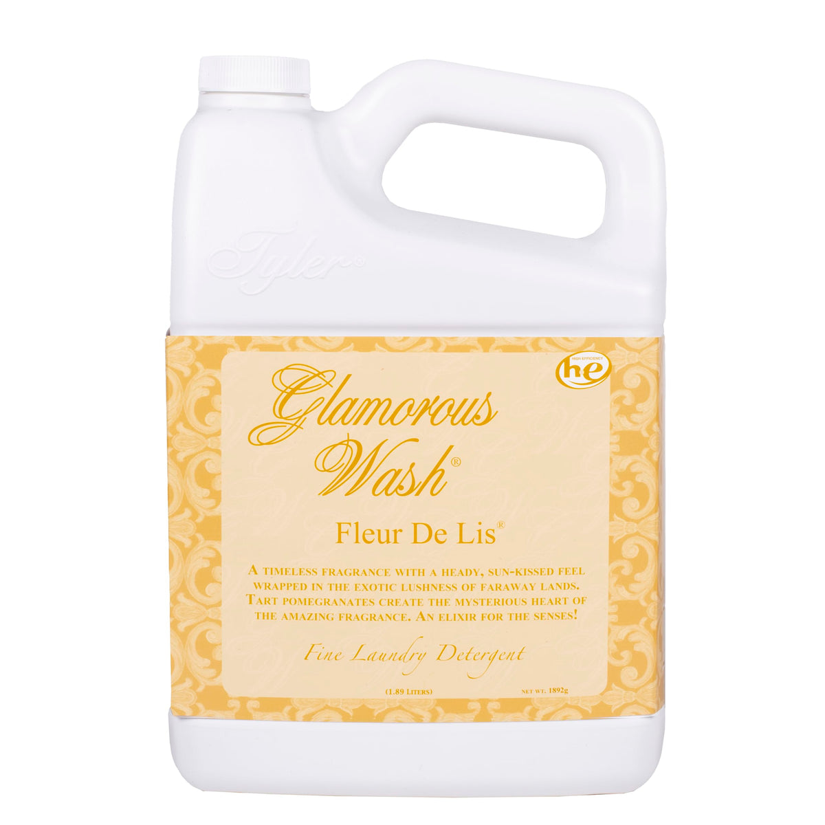 Tyler Candle Company 64161 FLEUR DE LIS 64 ounce Liquid Laundry Detergent