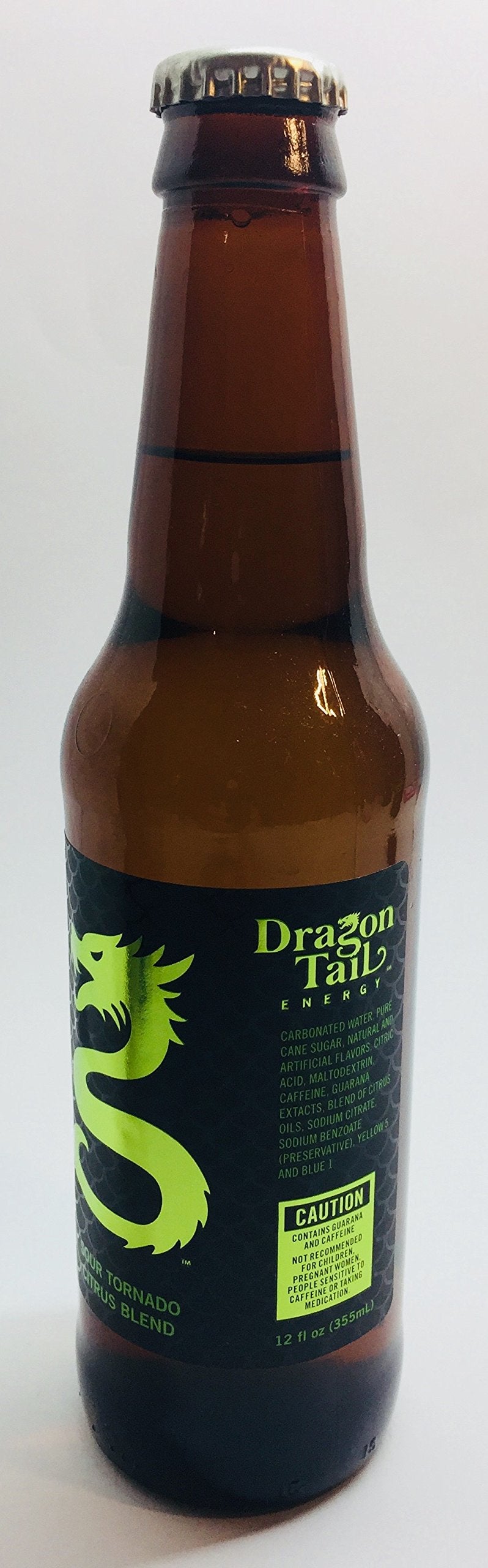 Dragontail Energy Sour Tornado Citrus Blend - 12 Pack