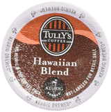 Tully's Coffee Hawaiian Blend 12 KCups 4.8 Oz