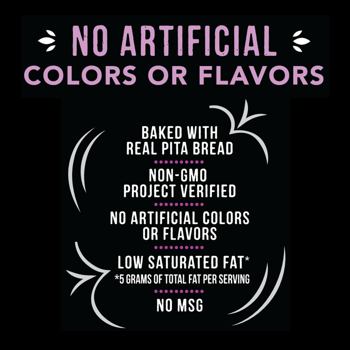 Stacy’s Pita Chips, Cinnamon Sugar, No Artificial Colors or Flavors, 7.33 oz Bag