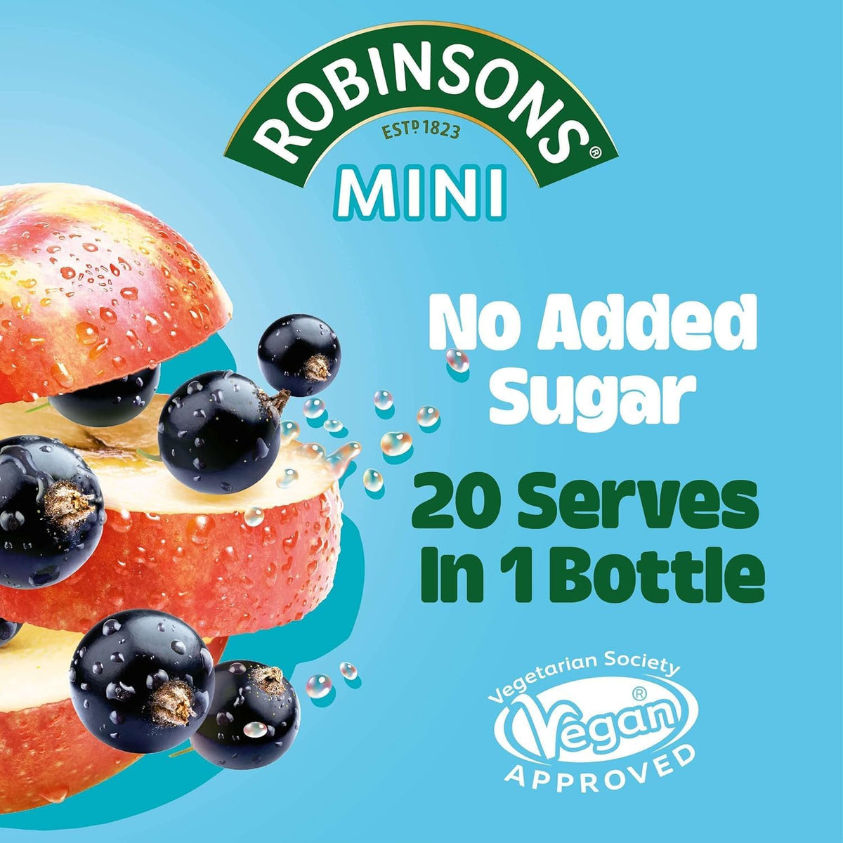 ROBINSONS JUICE APLE BLCKCRRNT SQUASH, 1 LT