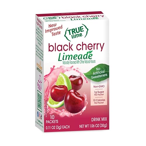 True Citrus Black Cherry Limeade Drink Mix, 1.06 OZ